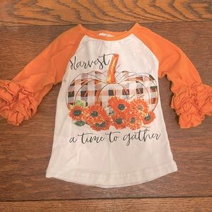 Toddler girl fall shirt